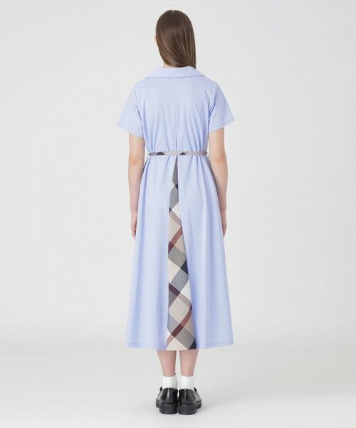 BLUE LABEL / BLACK LABEL CRESTBRIDGE / ブルーレーベル / ブラックレーベル・クレストブリッジ  ドレス | 【一部店舗限定】ハイゲージポンチカラーネックドレス | 詳細8