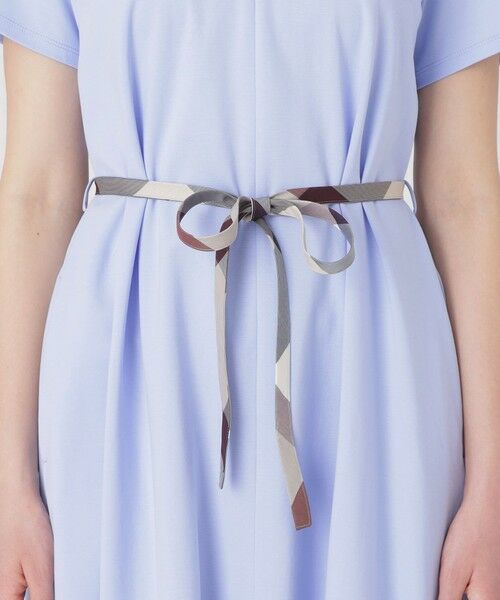 BLUE LABEL / BLACK LABEL CRESTBRIDGE / ブルーレーベル / ブラックレーベル・クレストブリッジ  ドレス | 【一部店舗限定】ハイゲージポンチカラーネックドレス | 詳細9