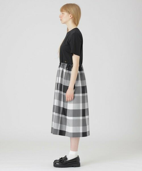 BLUE LABEL / BLACK LABEL CRESTBRIDGE / ブルーレーベル / ブラックレーベル・クレストブリッジ  ドレス | 【一部店舗限定】クレストブリッジチェックライトクロッシングツイルコンビドレス | 詳細1