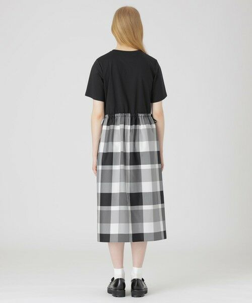 BLUE LABEL / BLACK LABEL CRESTBRIDGE / ブルーレーベル / ブラックレーベル・クレストブリッジ  ドレス | 【一部店舗限定】クレストブリッジチェックライトクロッシングツイルコンビドレス | 詳細2