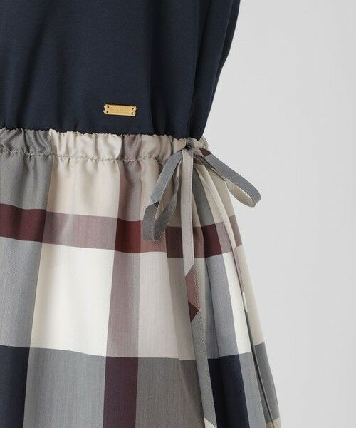 BLUE LABEL / BLACK LABEL CRESTBRIDGE / ブルーレーベル / ブラックレーベル・クレストブリッジ  ドレス | 【一部店舗限定】クレストブリッジチェックライトクロッシングツイルコンビドレス | 詳細11