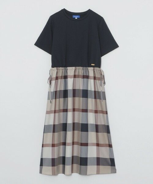 BLUE LABEL / BLACK LABEL CRESTBRIDGE / ブルーレーベル / ブラックレーベル・クレストブリッジ  ドレス | 【一部店舗限定】クレストブリッジチェックライトクロッシングツイルコンビドレス | 詳細12