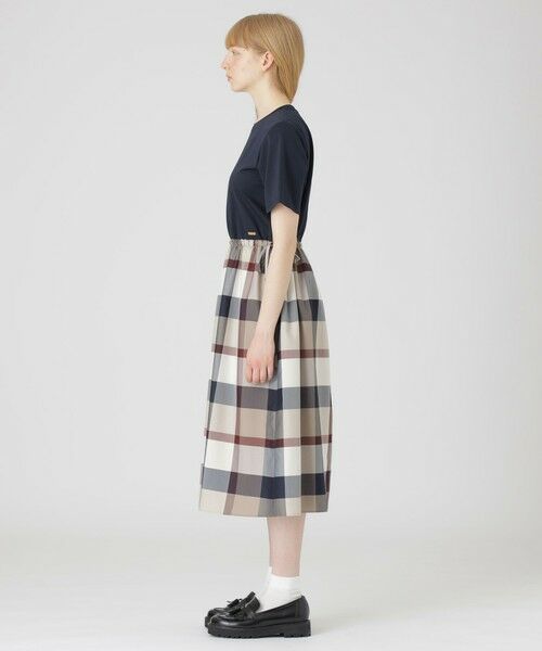 BLUE LABEL / BLACK LABEL CRESTBRIDGE / ブルーレーベル / ブラックレーベル・クレストブリッジ  ドレス | 【一部店舗限定】クレストブリッジチェックライトクロッシングツイルコンビドレス | 詳細7