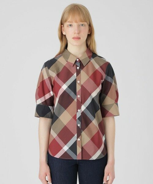BLUE LABEL / BLACK LABEL CRESTBRIDGE / ブルーレーベル / ブラックレーベル・クレストブリッジ  シャツ・ブラウス | 【一部店舗限定】クレストブリッジチェックブラウス | 詳細2