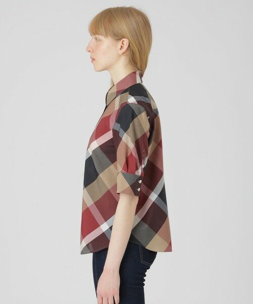 BLUE LABEL / BLACK LABEL CRESTBRIDGE / ブルーレーベル / ブラックレーベル・クレストブリッジ  シャツ・ブラウス | 【一部店舗限定】クレストブリッジチェックブラウス | 詳細3