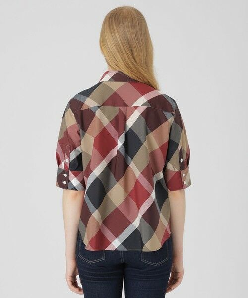BLUE LABEL / BLACK LABEL CRESTBRIDGE / ブルーレーベル / ブラックレーベル・クレストブリッジ  シャツ・ブラウス | 【一部店舗限定】クレストブリッジチェックブラウス | 詳細4