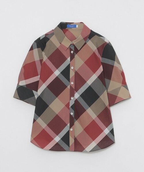 BLUE LABEL / BLACK LABEL CRESTBRIDGE / ブルーレーベル / ブラックレーベル・クレストブリッジ  シャツ・ブラウス | 【一部店舗限定】クレストブリッジチェックブラウス | 詳細5