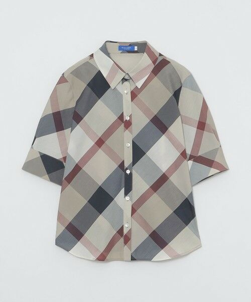 BLUE LABEL / BLACK LABEL CRESTBRIDGE / ブルーレーベル / ブラックレーベル・クレストブリッジ  シャツ・ブラウス | 【一部店舗限定】クレストブリッジチェックブラウス | 詳細10