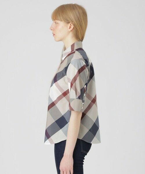 BLUE LABEL / BLACK LABEL CRESTBRIDGE / ブルーレーベル / ブラックレーベル・クレストブリッジ  シャツ・ブラウス | 【一部店舗限定】クレストブリッジチェックブラウス | 詳細8