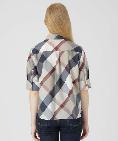 BLUE LABEL / BLACK LABEL CRESTBRIDGE / ブルーレーベル / ブラックレーベル・クレストブリッジ  シャツ・ブラウス | 【一部店舗限定】クレストブリッジチェックブラウス | 詳細9