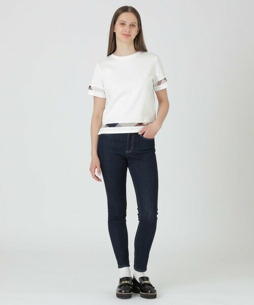 BLUE LABEL / BLACK LABEL CRESTBRIDGE / ブルーレーベル / ブラックレーベル・クレストブリッジ  カットソー | 【一部店舗限定】コンパクトスムースTシャツ | 詳細1