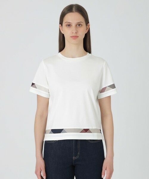 BLUE LABEL / BLACK LABEL CRESTBRIDGE / ブルーレーベル / ブラックレーベル・クレストブリッジ  カットソー | 【一部店舗限定】コンパクトスムースTシャツ | 詳細2