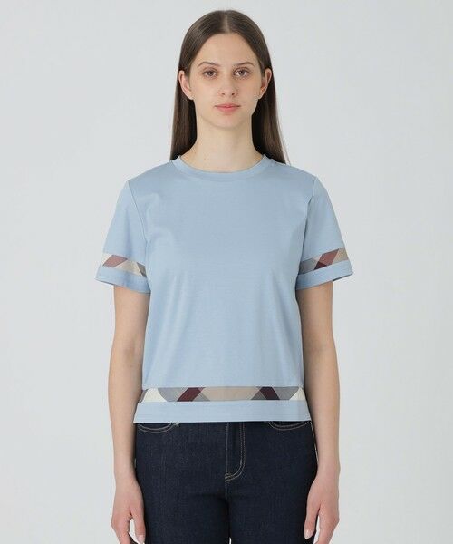 BLUE LABEL / BLACK LABEL CRESTBRIDGE / ブルーレーベル / ブラックレーベル・クレストブリッジ  カットソー | 【一部店舗限定】コンパクトスムースTシャツ | 詳細12