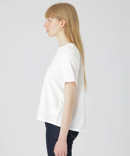 BLUE LABEL / BLACK LABEL CRESTBRIDGE / ブルーレーベル / ブラックレーベル・クレストブリッジ  カットソー | 【一部店舗限定】バックチェック切り替えTシャツ | 詳細3