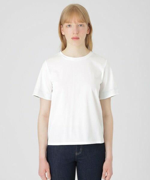 BLUE LABEL / BLACK LABEL CRESTBRIDGE / ブルーレーベル / ブラックレーベル・クレストブリッジ  カットソー | 【一部店舗限定】バックチェック切り替えTシャツ | 詳細8