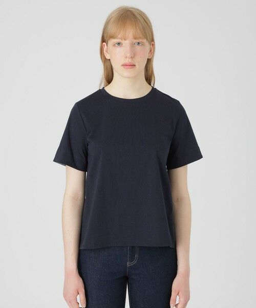 BLUE LABEL / BLACK LABEL CRESTBRIDGE / ブルーレーベル / ブラックレーベル・クレストブリッジ  カットソー | 【一部店舗限定】バックチェック切り替えTシャツ | 詳細14