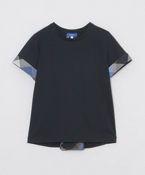 BLUE LABEL / BLACK LABEL CRESTBRIDGE / ブルーレーベル / ブラックレーベル・クレストブリッジ  カットソー | 【一部店舗限定】バックチェック切り替えTシャツ | 詳細18