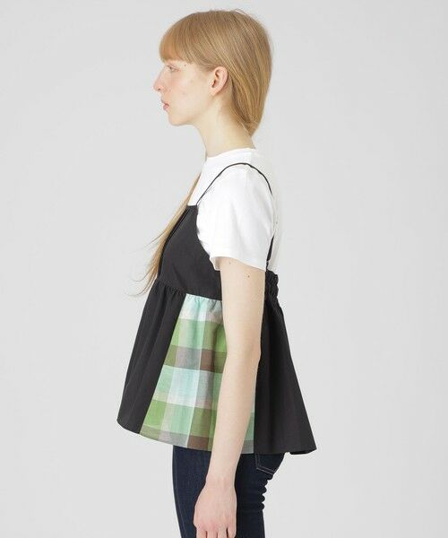 BLUE LABEL / BLACK LABEL CRESTBRIDGE / ブルーレーベル / ブラックレーベル・クレストブリッジ カットソー | 【一部店舗限定】パーシャルチェックキャミコンビ | 詳細10