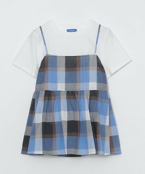 BLUE LABEL / BLACK LABEL CRESTBRIDGE / ブルーレーベル / ブラックレーベル・クレストブリッジ カットソー | 【一部店舗限定】クレストブリッジチェックキャミコンビ | 詳細7