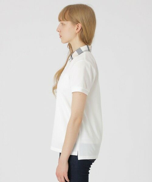 BLUE LABEL / BLACK LABEL CRESTBRIDGE / ブルーレーベル / ブラックレーベル・クレストブリッジ  カットソー | 【一部店舗限定】チェックカラーカノコポロ | 詳細3