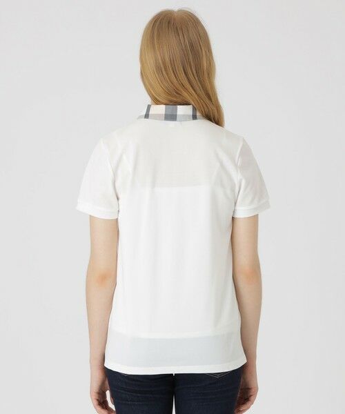 BLUE LABEL / BLACK LABEL CRESTBRIDGE / ブルーレーベル / ブラックレーベル・クレストブリッジ  カットソー | 【一部店舗限定】チェックカラーカノコポロ | 詳細4