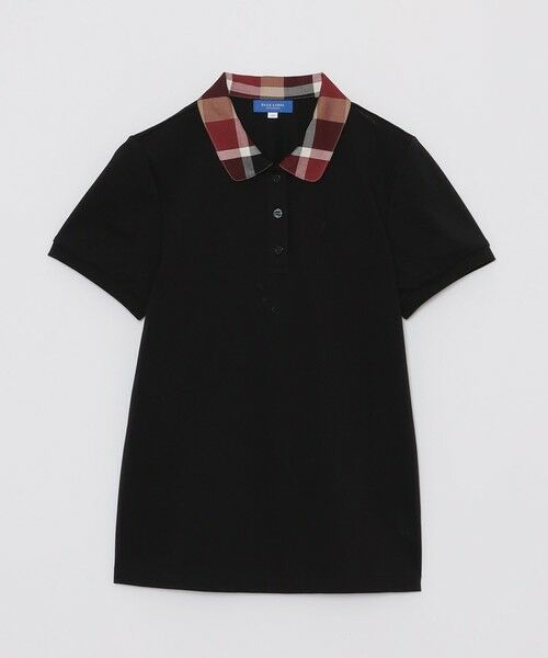 BLUE LABEL / BLACK LABEL CRESTBRIDGE / ブルーレーベル / ブラックレーベル・クレストブリッジ  カットソー | 【一部店舗限定】チェックカラーカノコポロ | 詳細12