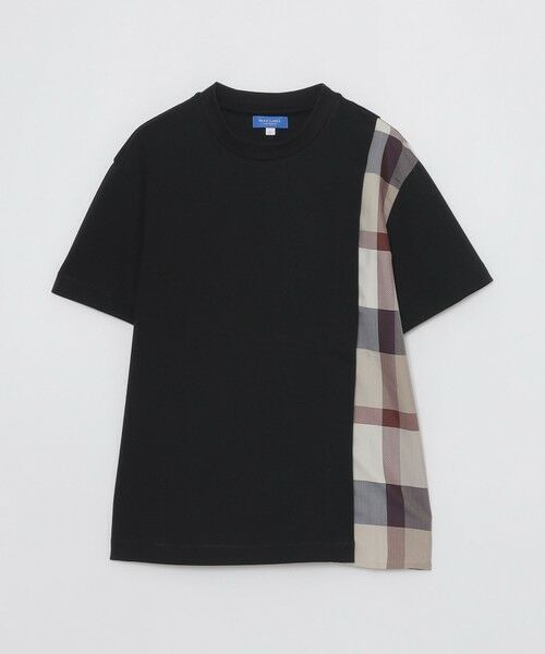 BLUE LABEL / BLACK LABEL CRESTBRIDGE / ブルーレーベル / ブラックレーベル・クレストブリッジ  カットソー | 【一部店舗限定】コンパクトスムースパーシャルチェックTシャツ | 詳細10