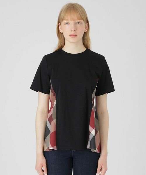 BLUE LABEL / BLACK LABEL CRESTBRIDGE / ブルーレーベル / ブラックレーベル・クレストブリッジ  カットソー | 【一部店舗限定】サイドチェックスムースカットソー | 詳細7