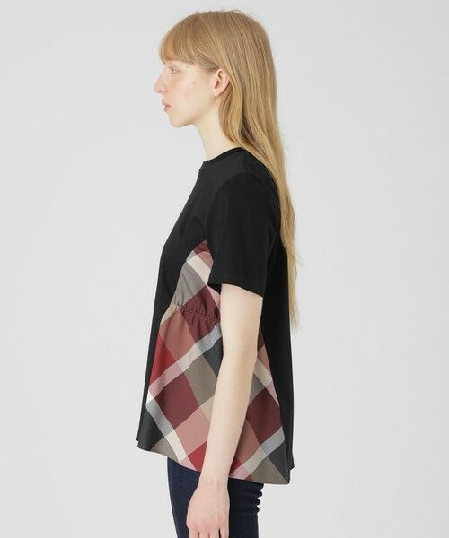 BLUE LABEL / BLACK LABEL CRESTBRIDGE / ブルーレーベル / ブラックレーベル・クレストブリッジ  カットソー | 【一部店舗限定】サイドチェックスムースカットソー | 詳細8