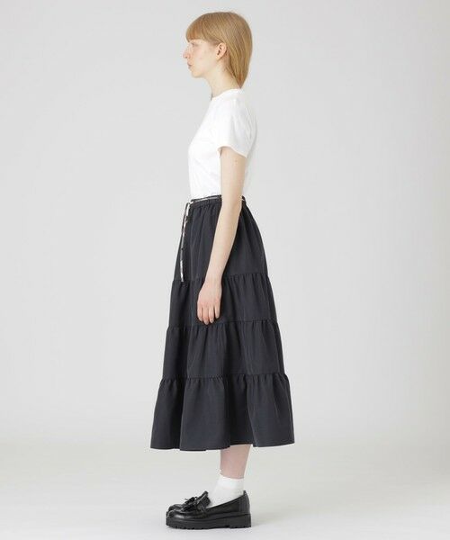 BLUE LABEL / BLACK LABEL CRESTBRIDGE / ブルーレーベル / ブラックレーベル・クレストブリッジ  ミニ・ひざ丈スカート | 【一部店舗限定】エアロツイルティアードスカート | 詳細2