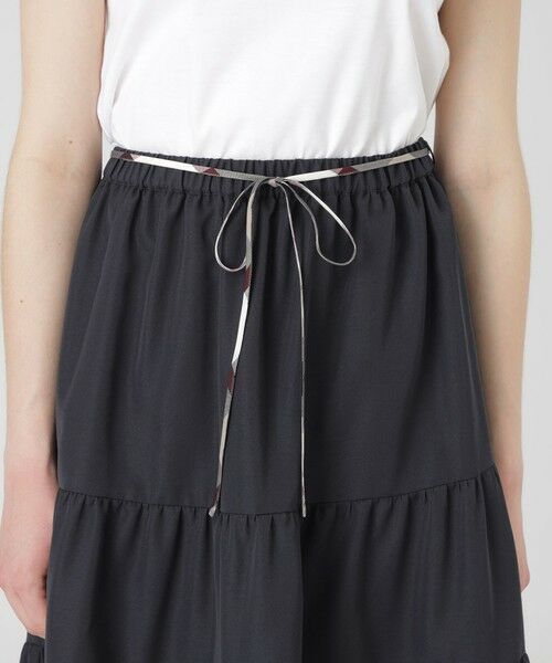 BLUE LABEL / BLACK LABEL CRESTBRIDGE / ブルーレーベル / ブラックレーベル・クレストブリッジ  ミニ・ひざ丈スカート | 【一部店舗限定】エアロツイルティアードスカート | 詳細4