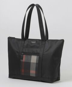 BLUE LABEL / BLACK LABEL CRESTBRIDGE / ブルーレーベル / ブラックレーベル・クレストブリッジ  ショルダーバッグ | 【一部店舗限定】パーシャルクレストブリッジチェックツイルトートバッグ