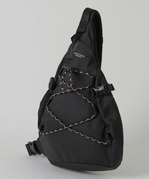 BLUE LABEL / BLACK LABEL CRESTBRIDGE / ブルーレーベル / ブラックレーベル・クレストブリッジ  ショルダーバッグ | 【WEB限定】クレストブリッジチェックドローコードコンビワンショルダー（ブラック）