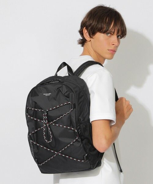 BLUE LABEL / BLACK LABEL CRESTBRIDGE / ブルーレーベル / ブラックレーベル・クレストブリッジ  ショルダーバッグ | 【WEB限定】クレストブリッジチェックドローコードコンビバックパック | 詳細1
