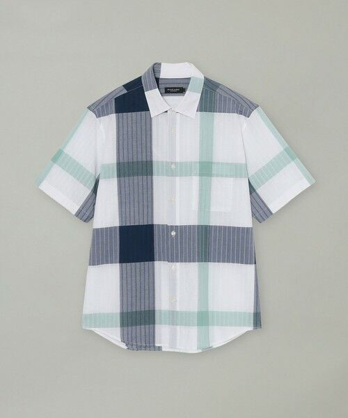 BLUE LABEL / BLACK LABEL CRESTBRIDGE / ブルーレーベル / ブラックレーベル・クレストブリッジ シャツ・ブラウス | パナマサッカーチェックハーフスリーブシャツ | 詳細4