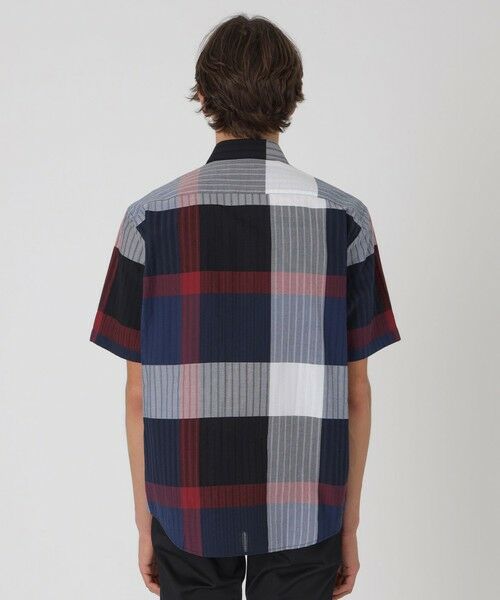 BLUE LABEL / BLACK LABEL CRESTBRIDGE / ブルーレーベル / ブラックレーベル・クレストブリッジ シャツ・ブラウス | パナマサッカーチェックハーフスリーブシャツ | 詳細7