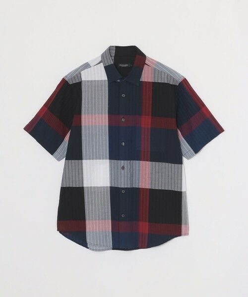 BLUE LABEL / BLACK LABEL CRESTBRIDGE / ブルーレーベル / ブラックレーベル・クレストブリッジ シャツ・ブラウス | パナマサッカーチェックハーフスリーブシャツ | 詳細8