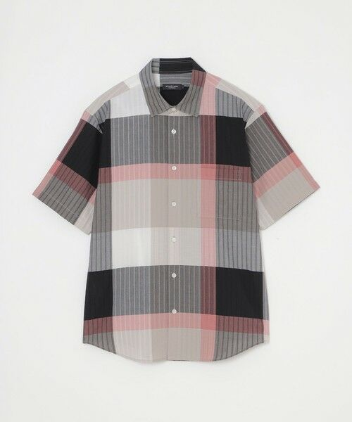 BLUE LABEL / BLACK LABEL CRESTBRIDGE / ブルーレーベル / ブラックレーベル・クレストブリッジ シャツ・ブラウス | パナマサッカーチェックハーフスリーブシャツ | 詳細12