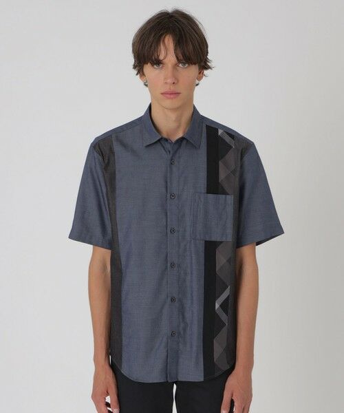 BLUE LABEL / BLACK LABEL CRESTBRIDGE / ブルーレーベル / ブラックレーベル・クレストブリッジ  シャツ・ブラウス | （ネイビー1）