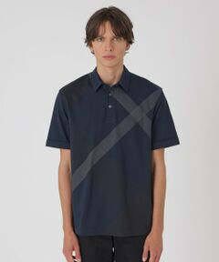 BLUE LABEL / BLACK LABEL CRESTBRIDGE / ブルーレーベル / ブラックレーベル・クレストブリッジ  カットソー | パネルギガバイアスチェックポロシャツ