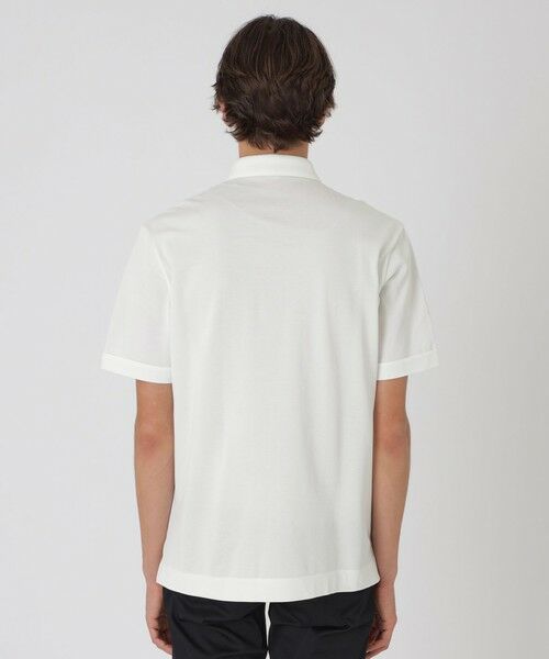 BLUE LABEL / BLACK LABEL CRESTBRIDGE / ブルーレーベル / ブラックレーベル・クレストブリッジ カットソー | パネルギガバイアスチェックポロシャツ | 詳細3