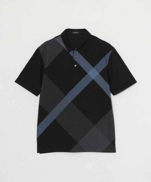 BLUE LABEL / BLACK LABEL CRESTBRIDGE / ブルーレーベル / ブラックレーベル・クレストブリッジ カットソー | パネルギガバイアスチェックポロシャツ | 詳細8