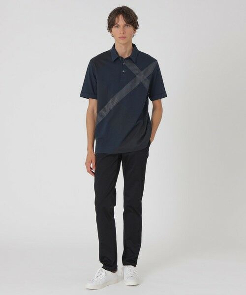 BLUE LABEL / BLACK LABEL CRESTBRIDGE / ブルーレーベル / ブラックレーベル・クレストブリッジ カットソー | パネルギガバイアスチェックポロシャツ | 詳細9
