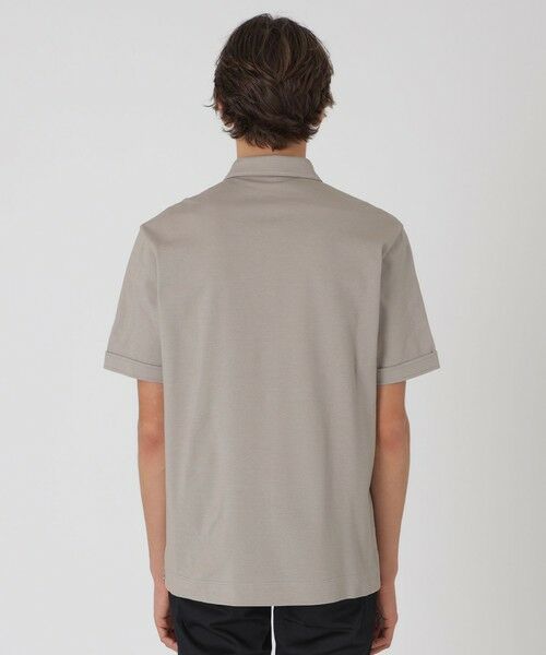 BLUE LABEL / BLACK LABEL CRESTBRIDGE / ブルーレーベル / ブラックレーベル・クレストブリッジ カットソー | パネルギガバイアスチェックポロシャツ | 詳細15