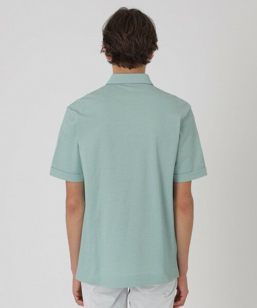 BLUE LABEL / BLACK LABEL CRESTBRIDGE / ブルーレーベル / ブラックレーベル・クレストブリッジ カットソー | パネルギガバイアスチェックポロシャツ | 詳細19