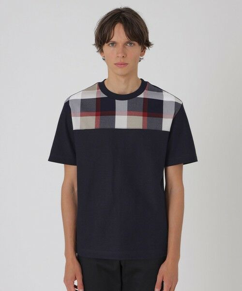 BLUE LABEL / BLACK LABEL CRESTBRIDGE / ブルーレーベル / ブラックレーベル・クレストブリッジ  カットソー | （ネイビー1）