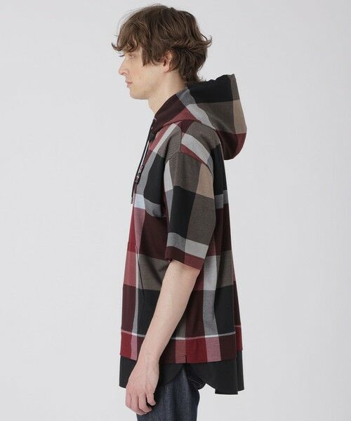 BLUE LABEL / BLACK LABEL CRESTBRIDGE / ブルーレーベル / ブラックレーベル・クレストブリッジ  カットソー | 【WEB・一部店舗限定】クレストブリッジチェックベアーフーディー | 詳細2