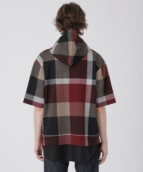 BLUE LABEL / BLACK LABEL CRESTBRIDGE / ブルーレーベル / ブラックレーベル・クレストブリッジ  カットソー | 【WEB・一部店舗限定】クレストブリッジチェックベアーフーディー | 詳細3