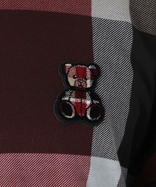 BLUE LABEL / BLACK LABEL CRESTBRIDGE / ブルーレーベル / ブラックレーベル・クレストブリッジ  カットソー | 【WEB・一部店舗限定】クレストブリッジチェックベアーフーディー | 詳細4