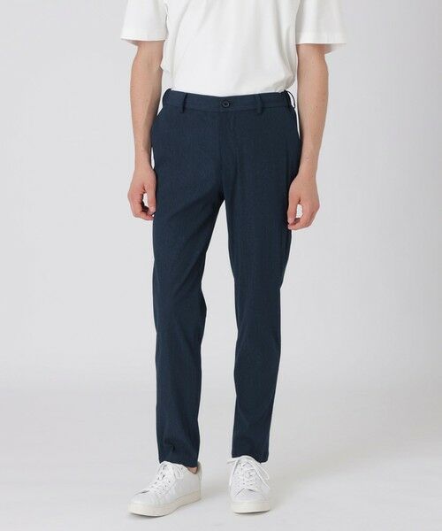 BLUE LABEL / BLACK LABEL CRESTBRIDGE / ブルーレーベル / ブラックレーベル・クレストブリッジ  その他パンツ | ノビールクレープトリコットトラウザーズ（ネイビー1）